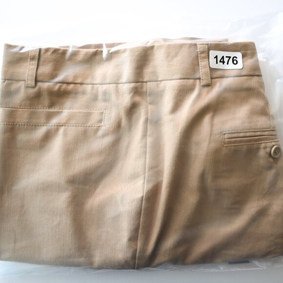 DRESSBARN Women's Tan Pants with Pockets - Size 16 - NWOT - Picture 8 of 8